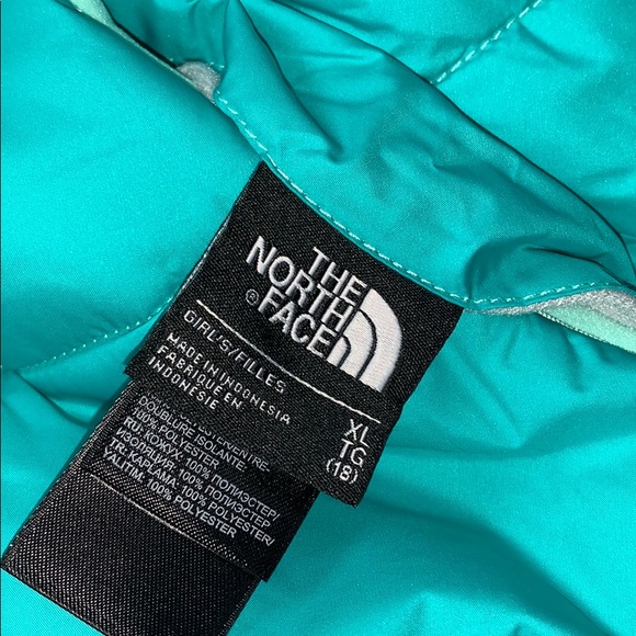 North Face Reversible Perrito Jacket Ion Blue - Picture 6 of 12
